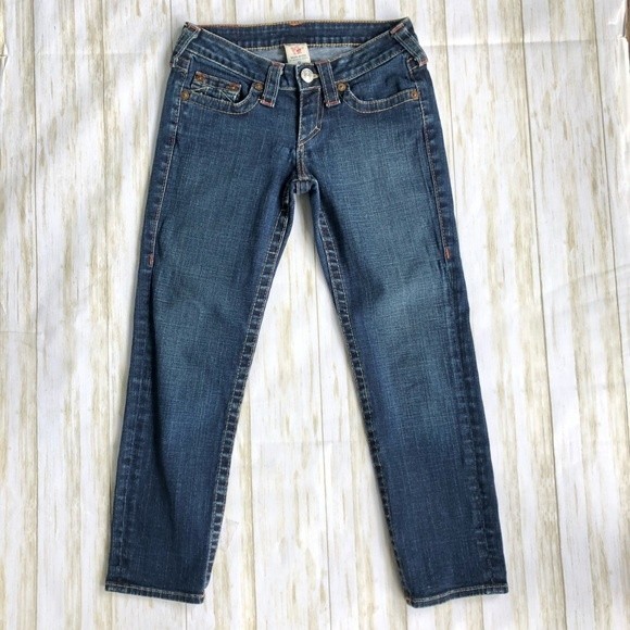 True Religion Denim - TRUE RELIGION Lizzy Cropped Skinny Jeans